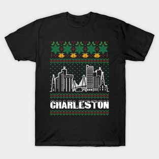 Charleston South Carolina Ugly Christmas T-Shirt